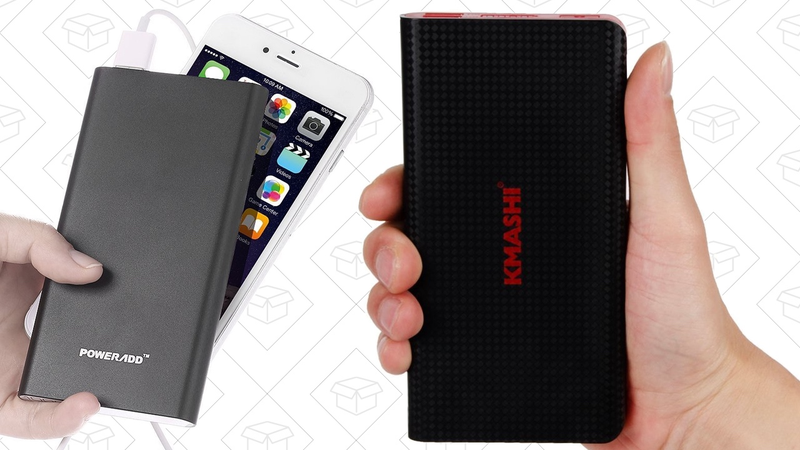 Poweradd Pilot 2GS, $9 with code USJLUHMI | KMASHI 15,000mAh Power Bank, $13 with code KMAS1991